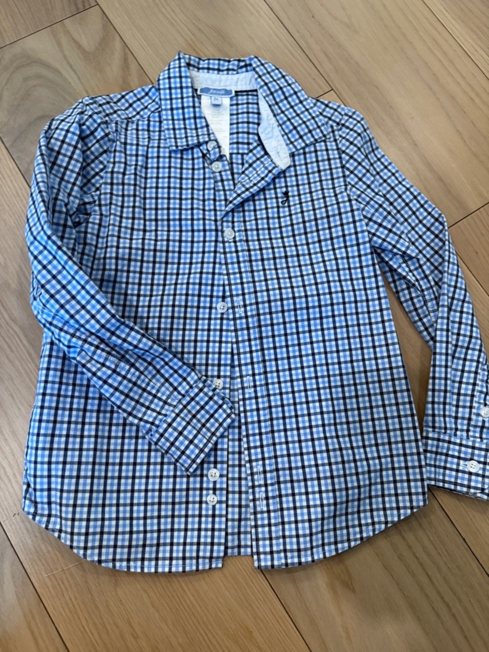 Jacadi 6A Long-Sleeve Button-Up Shirt